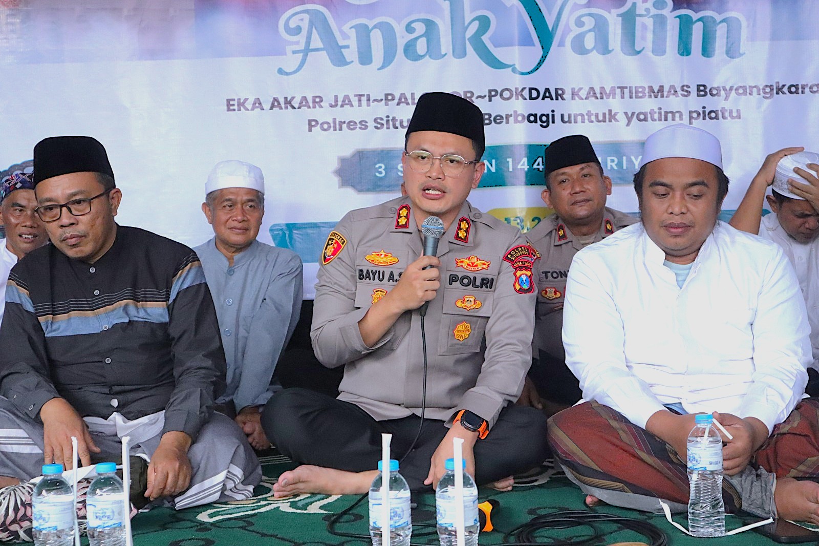 Awali Tugas Baru Kapolres Situbondo Silaturahmi ke Pokdarkamtibmas Perkuat Sinergitas