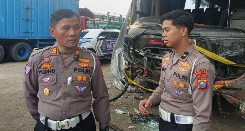 Polres Kediri Kota Intensifkan Patroli Khusus Pantau Bus Ugal-ugalan