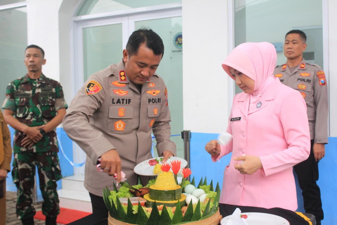 Polres Probolinggo Wujudkan Generasi Sehat Resmikan Dapur SPPG