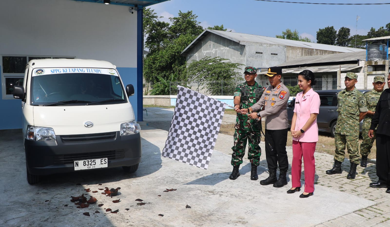 Polres Blitar Kota Luncurkan SPPG Ketapang Layani 886 Penerima Manfaat Program MBG