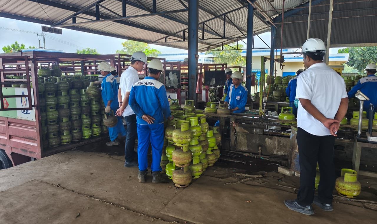 Polres Jombang Cek Ketersediaan LPG 3 Kg di SPBE Pastikan Distribusi Lancar