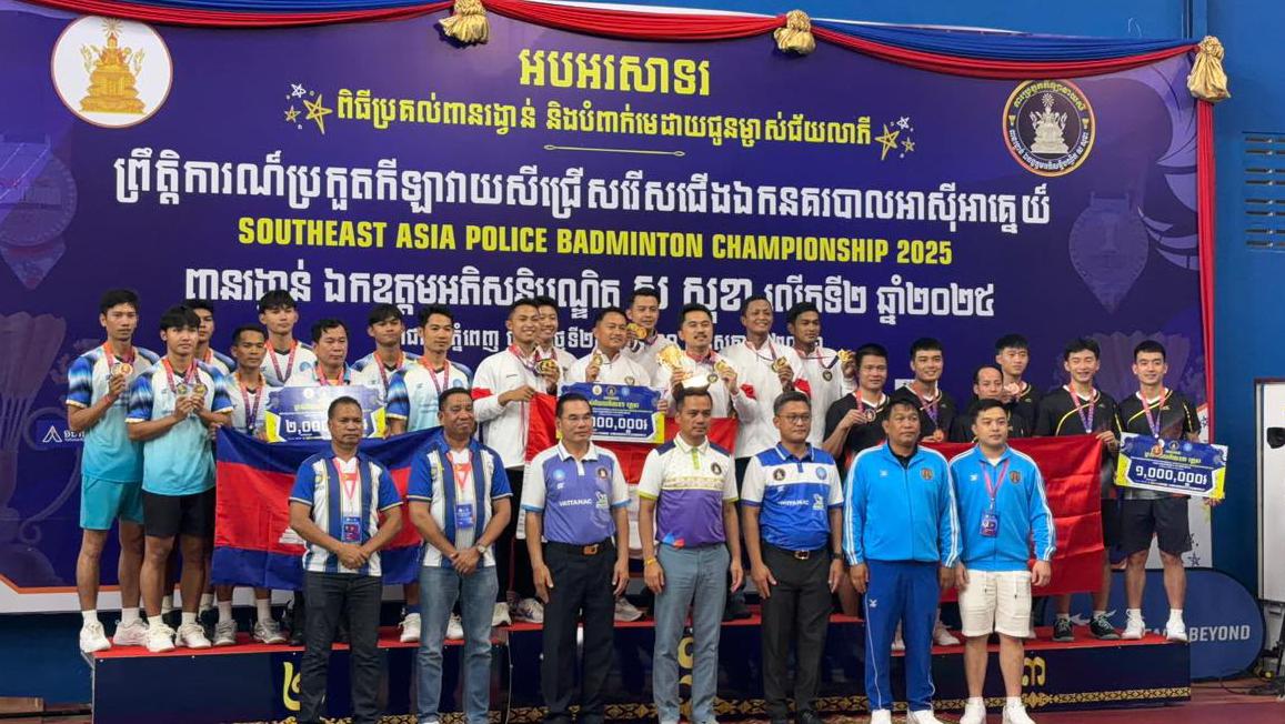 Tim Polri Raih 4 Medali Emas dan 2 Perak SEA Police Badminton Championship 2026 di Kamboja