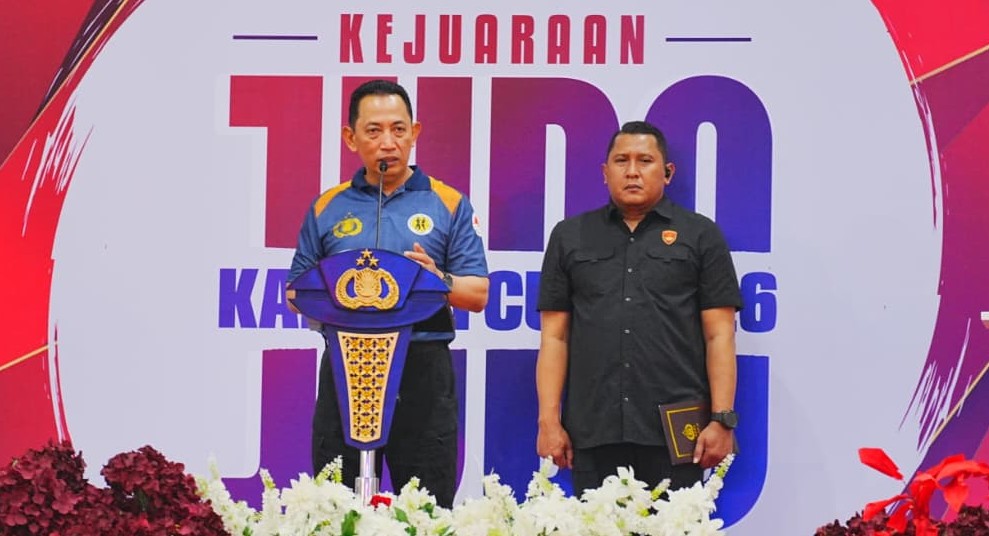 Kapolri Buka Judo Cup Tanamkan Nilai Sportivitas hingga Persiapkan SDM Tangguh