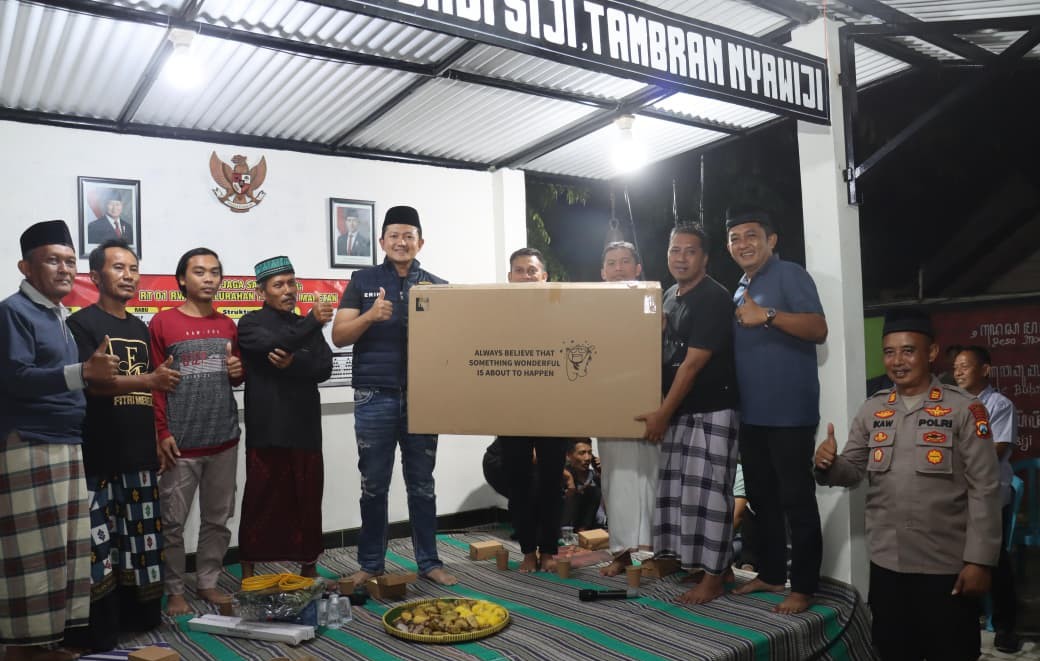 Polres Magetan Maksimalkan Satkamling, Ronda Malam Jaga Lingkungan
