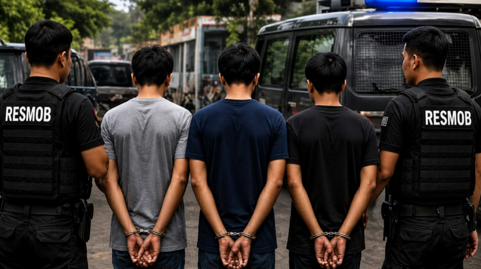 Polres Sumenep Ungkap Curanmor di Tiga TKP, Tiga Tersangka Diamankan