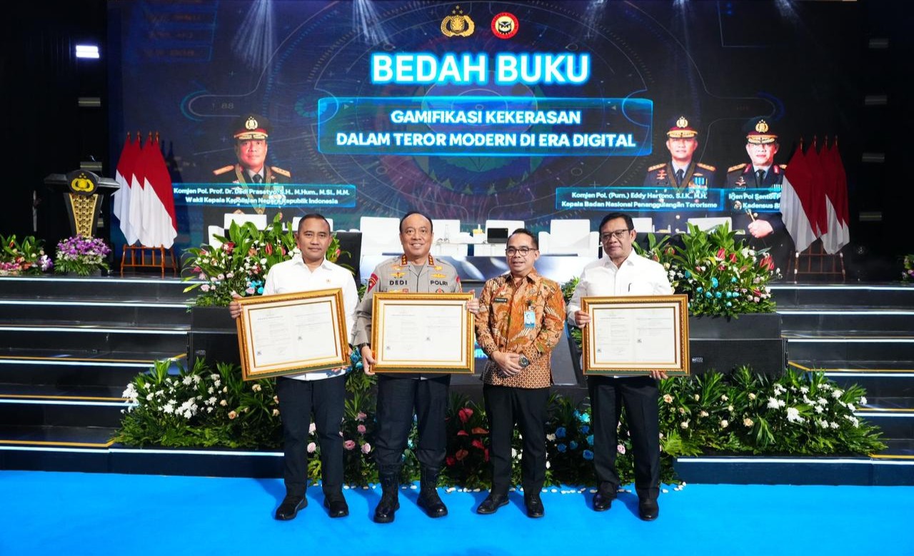 Wakapolri Bedah Buku “Gamifikasi Kekerasan dalam Teror Modern di Era Digital”, Tawarkan Cara Pandang Baru Membaca Ancaman di Era Digital