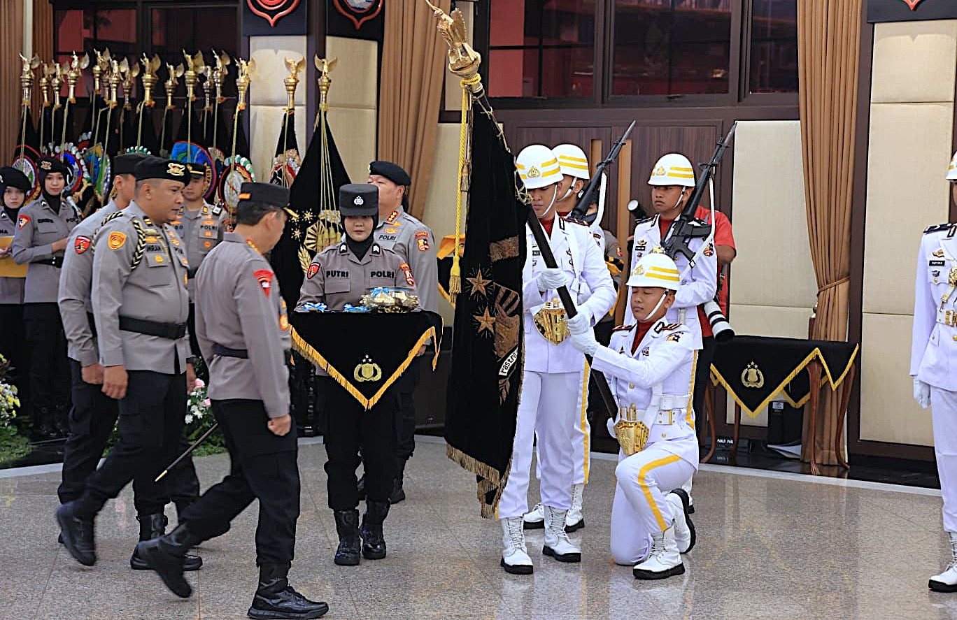 Jelang Hari Bhayangkara ke-80, Polri Gelar Upacara Penyucian Panji Rastra Sewakottama