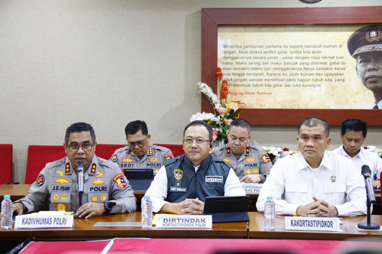 Polri Tingkatkan Dugaan Korupsi dan TPPU Pengadaan Batu Bara PLTU ke Tahap Penyidikan
