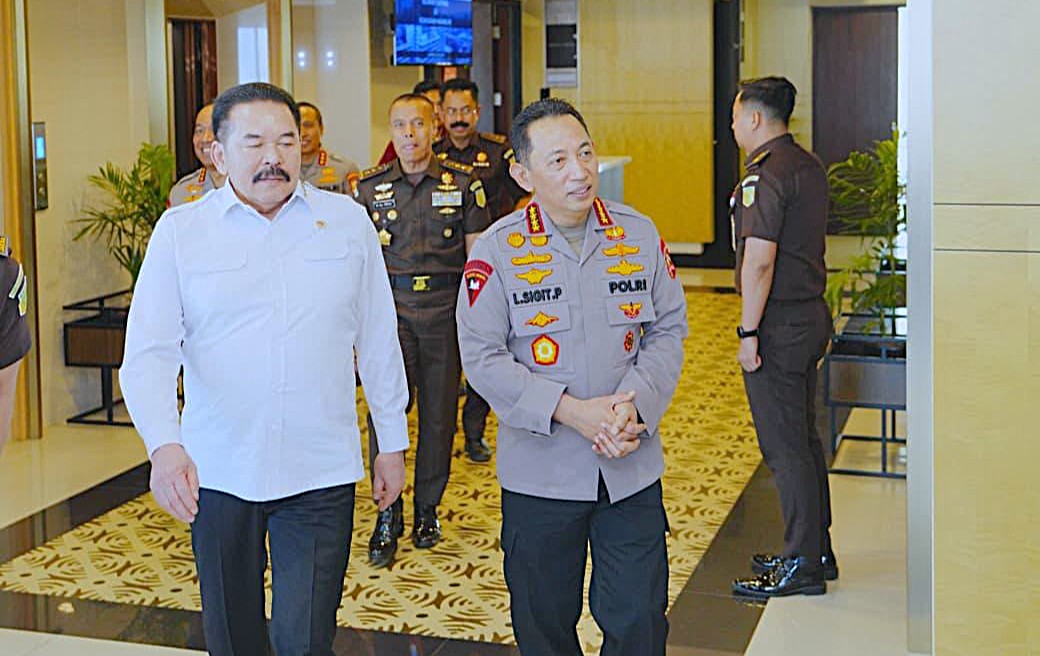 Kapolri dan Jaksa Agung Perkuat Sinergitas Penegakan Hukum, Pastikan Soliditas Institusi