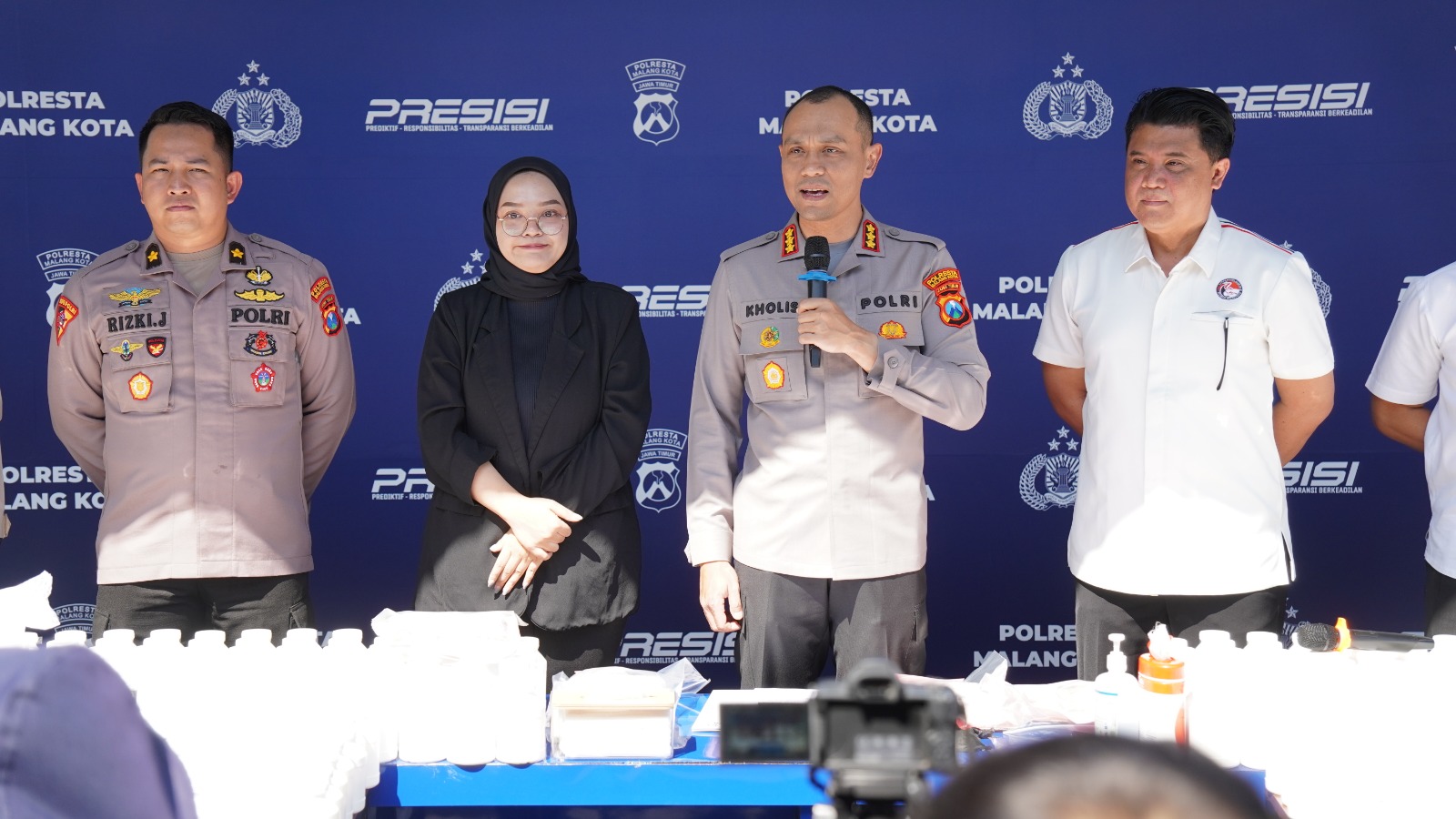 Polresta Malang Kota Bongkar Sindikat Narkoba Lintas Daerah, Sita 2 Kilogram Sabu, 500 Ekstasi dan 490 Ribu Pil Double L